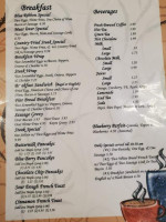 Blue Ribbon Diner menu