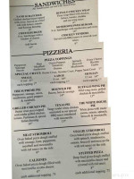 Hubies Pizzeria menu