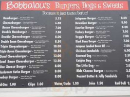 Bobbalou's Burgers food