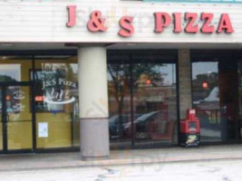 J S Pizza outside