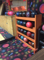 Tim's Black And Orange Bowling food