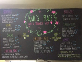 Kate's Place Cafe And Sandwich Shop menu