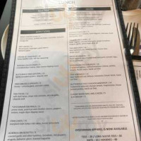 The Oysterman menu