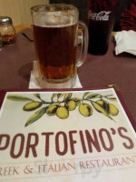 Portofino's Greek And Italian menu
