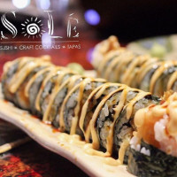 Sole Grill And Sushi food