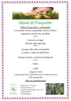 Agriturismo La Chioccia menu