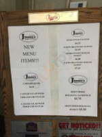 Flippin' Jimmy's menu