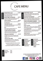 Clugston's Market And Cafe menu