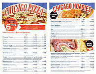 Chicago Pizza menu