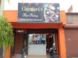 Chingari's Food Factory outside