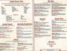 Cugini's Italian Market And Cafe menu