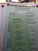 Methow Valley Ciderhouse menu