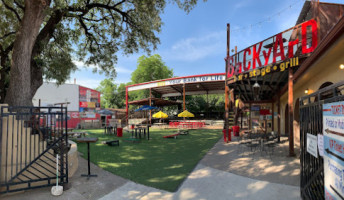 The Backyard Stage And Grill outside