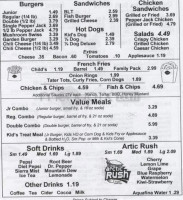 Waynesburg Dairy Queen menu