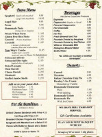 Luigi's Catering menu