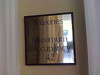 Maxine's Café at the Commonwealth Park Suites menu