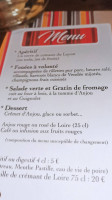 Les Fouées De Grézillé menu