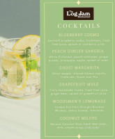 Log Jam menu