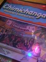 Chimichanga Mexican Restaurant menu