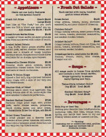 Voy Rivers' Bbq And Catering menu