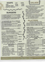 Bainbridge Inn menu