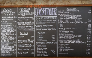 L'hospitalier menu