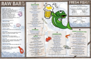 Harry's Oyster Seafood menu