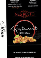 Nes-resto menu