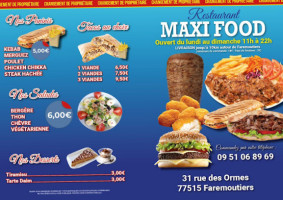 Maxifood Kebab inside