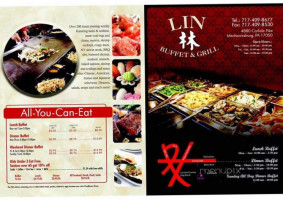 Lin Buffet Grill menu