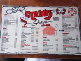 Crabby Shack Seafood Po-boys menu