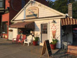 The Village Scoop Ice Cream Shop outside