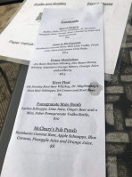 Mccleary's Public House menu