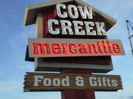 Cow Creek Mercantile menu