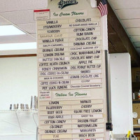 Greco's Italian Ices menu
