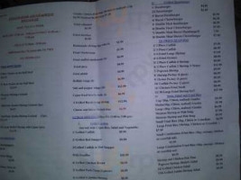 Texas Seafood Steakhouse menu