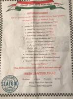 State 2 State Seafood menu