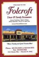 Folcroft Diner food