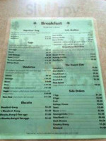 Pirates Lair Cafe menu