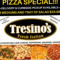 Tresino's Fresh Italian food