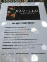 Ravello Woodfire Specialties menu
