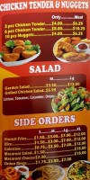 Golden Wings Fish And Chicken menu