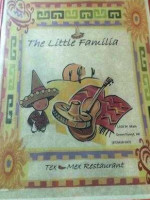 Little Familia menu