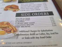 Cedar Grill menu