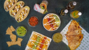 Nachos Fajita, Burrito, Tacos, Bowl food