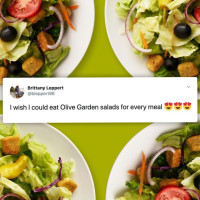 The Olive Garden food