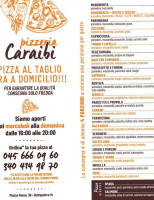 Farrox Pizza Buttapietra menu