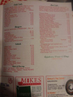 Justino's Pizza menu