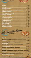 Pizza Du Bastion Place De L'eglise menu