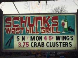 Schunk's West Hill Grill food